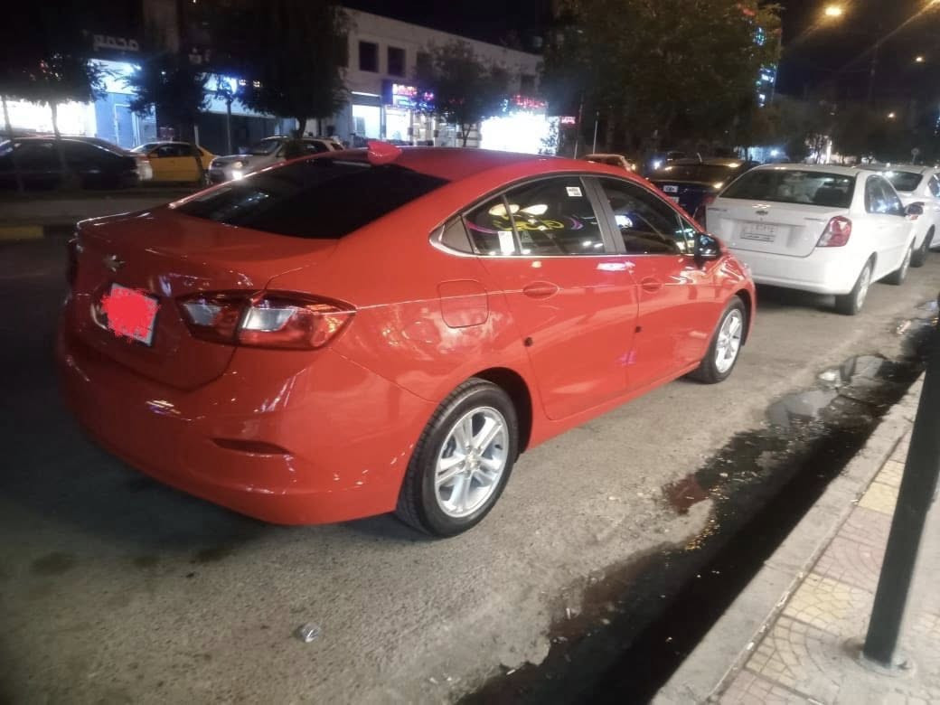 كروز للبيع
موديل 2018
مابيه اي حادث 
السياره احلى من الصور 
نظيفه حيل 
رقم نينوى إنكليزي 
هزه جديده 
كشنات تدفئة وكهرباء 
تحكمات ستيرن 
شاشه كار بلي 
گير ومحرك شرط 
السياره بأسمي 
مكانها موصل حي البكر 
السعر : 122ورقه وبيها مجال 
للاستفسار: ‭٠٧٧٦ ٥٨٥ ٥٤٢٨‬
