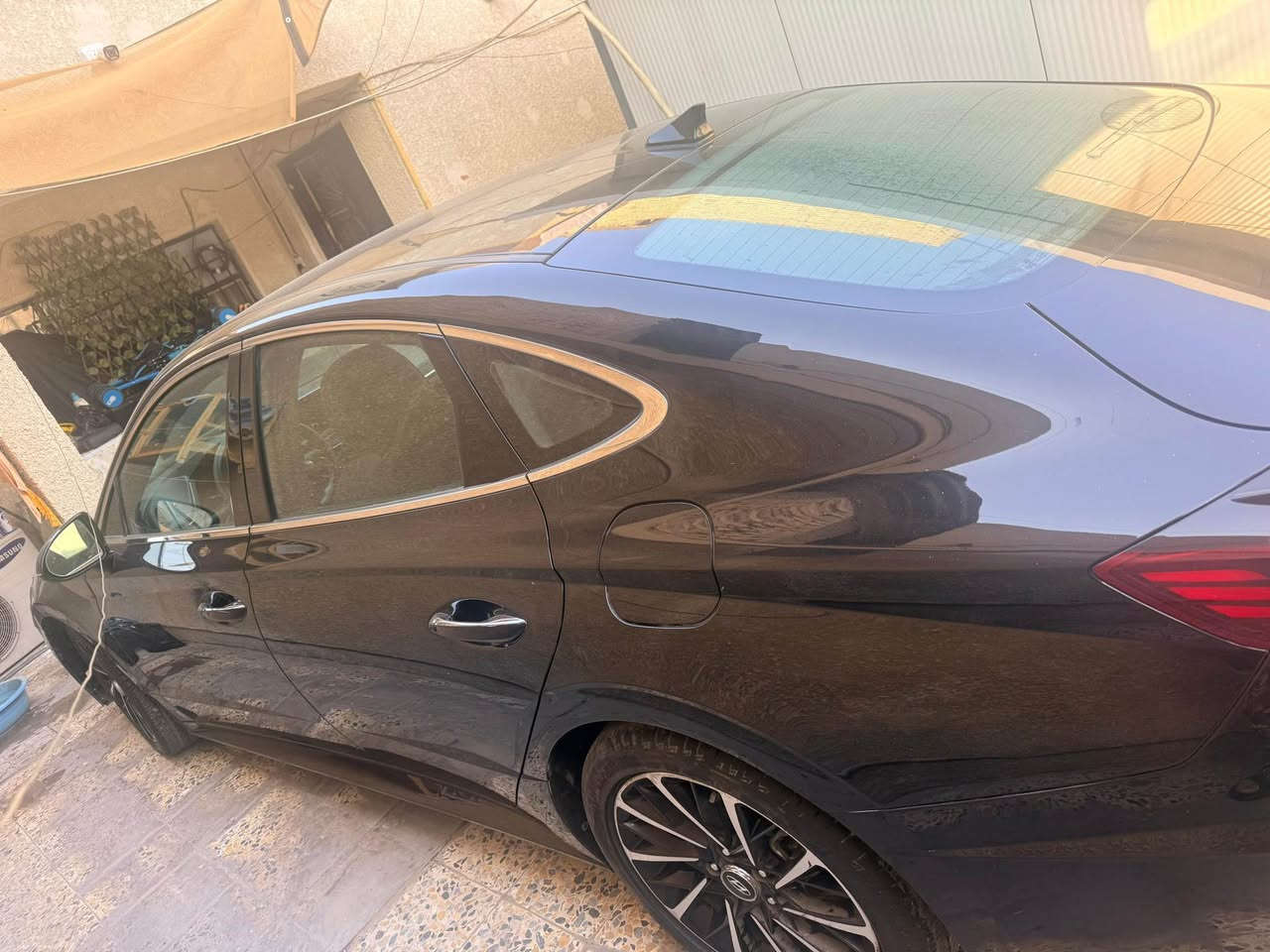 السلام عليكم عندي سوناتا وارد امريكي حادثه بنيد وكرن الجاملغ موديل 2020 فول عدى الفتحه محرك 1600 تيربو رقم اربيل باسمي مو باسم شركة تحويل ثاني يوم  السعر 165 وبيها مجال بسيط ماشيه بحدود 112 الف كيلو مامنزل حقيقي الاتصال ***********

المواصفات
1-بصمة 
2-((خاصية برمجة الموبايل على سياره لفتح وتشغيل سياره من دون البصمة من خلال الموبايل ))
3-رادار امامي ((بريك اوتو))
4-رادار جوانب ((تنبية من الاستداره))
5-رادار خلفي ((بريك اوتو))
6-تحديد مسار 
7-كامرة خلفية
8-لايت امامي LED
9-بك لايت LED
10-كشنات جلد +كنتارا + مطرز احمر 
11-كشنات تدفئة 
12-كشنات كهرباء 
13-سايد بريك بصمة 
14-اوتو هولد 
15-مود درايف ( سمارت -سبورت-نورمل-كوستم)
16-صندوك ذكي يفتح عند الاقتراب
17-شفتات ستيرن 
18-شحن لاسكلي 
19-شاشة كار بلي 
20- دشبول شاشه ديجيتال الكتروني 
21-تبريد قطعتين
22-تبريد خلفي 
23 -تشغيل عن بعد 
24-اشاير بالمري 
وهوايه بيها مواصفات بعد بغداد, العراق
