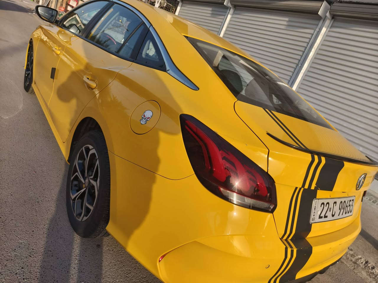 السلام عليكم شباب 
MG gt 
2023 
السعر 110$ 
للاستفسار ... ***********
مكاني بغداد / الكرخ
