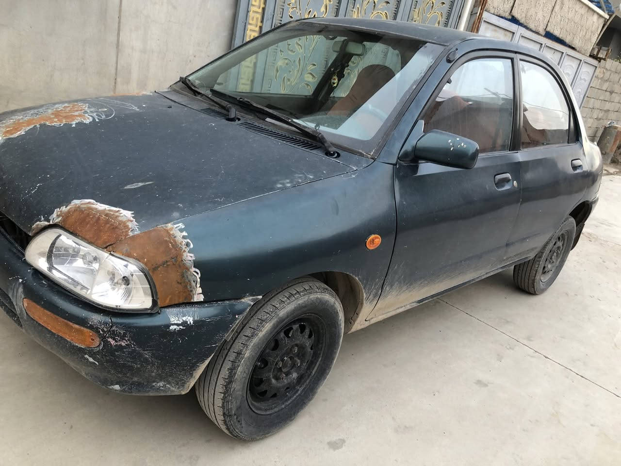 السلام عليكم سيارة مازده 323رقم سيارة فحص صلاح الدين بي بخر سعر 20$بي مجال رقم الهاتف ***********
