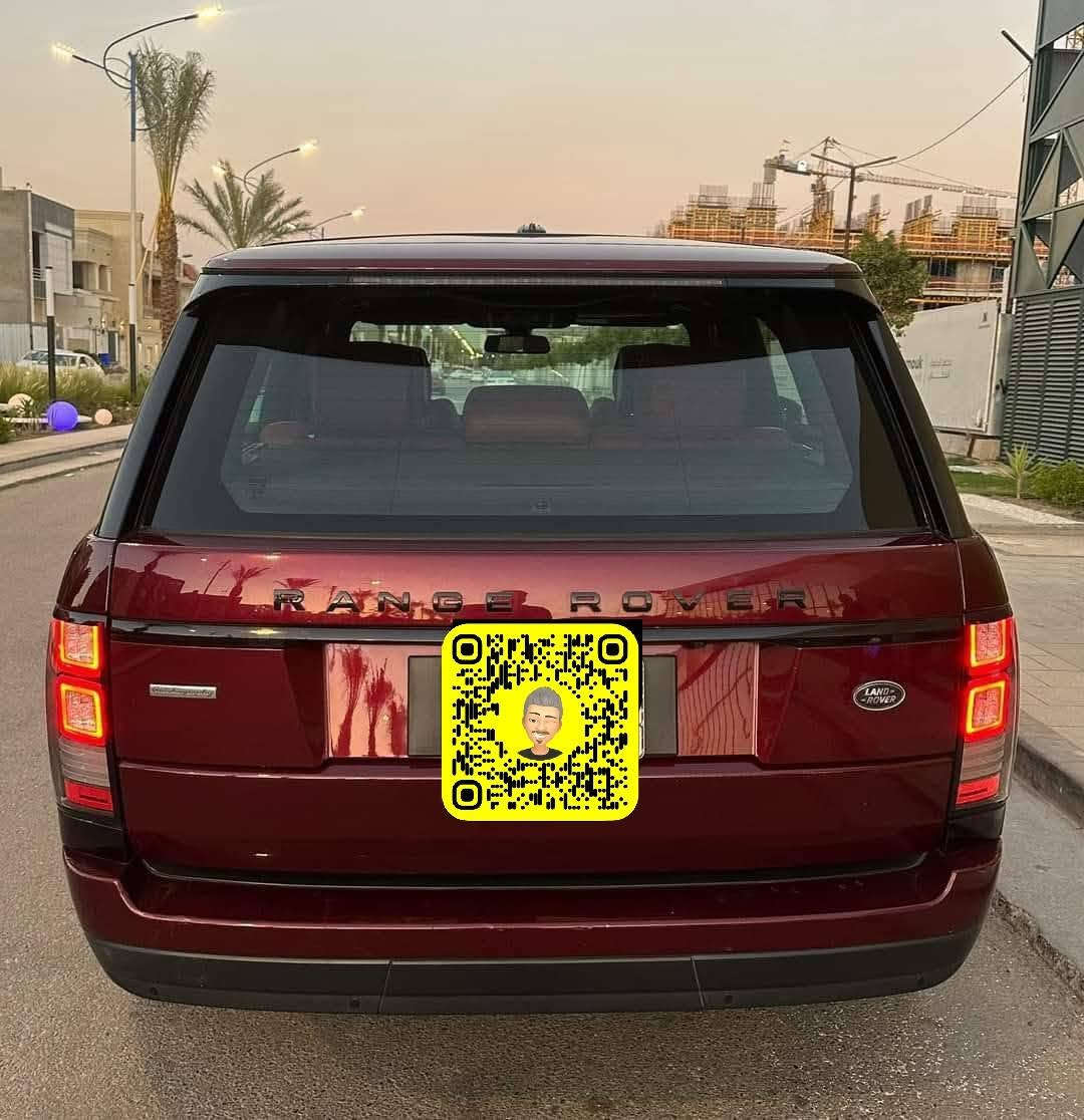 RANGE ROVER
 Vogue
🇬🇧🇬🇧🇬🇧
رانج روفر 
فوك _ اوتوبايغرافي
الموديل ـ 2015 
ماشية 150 الف كيلو
خليجي وكالة سردار 
8 سلندر سوبر جارج 

بلاك ادشن اصل
لون مميز عنابي او كرزي 
وقمارة اسود بلاك ادشن😍 
داخل احمر متصل وليس منفصل 

كفالة عامة😍
من الحادث او تبديل القطع 
صبغ دعامية امامية وخلفية وقبق جنطه اثر شخوط بدون حادث وسونار موجود 💝

المواصفات 🇬🇧🇬🇧

🛑 بانوراما
🛑 دوسات كهرباء
🛑 ابواب شفط 
🛑 صندوك شفط + مري شفط
🛑 رادار 
🛑 كامرات 5 بصمات 5 
🛑 شاشات عدد 3
🛑 أوتو بارك
وباقي مواصفات كثيرة ❤️❤️

مكان السيارة بغداد 💝

تسأل على السعر 
اتصل او راسلنا وتساب

مكان السيارة بغداد
للأستفسار 
 
***********
سلام رانج روفر

@الجميع
