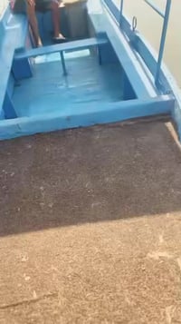 بلم بانيو للبيع الارضية طبقين وبي محرك ياماهة ١٥ العنوان بغداد الزعفرا...