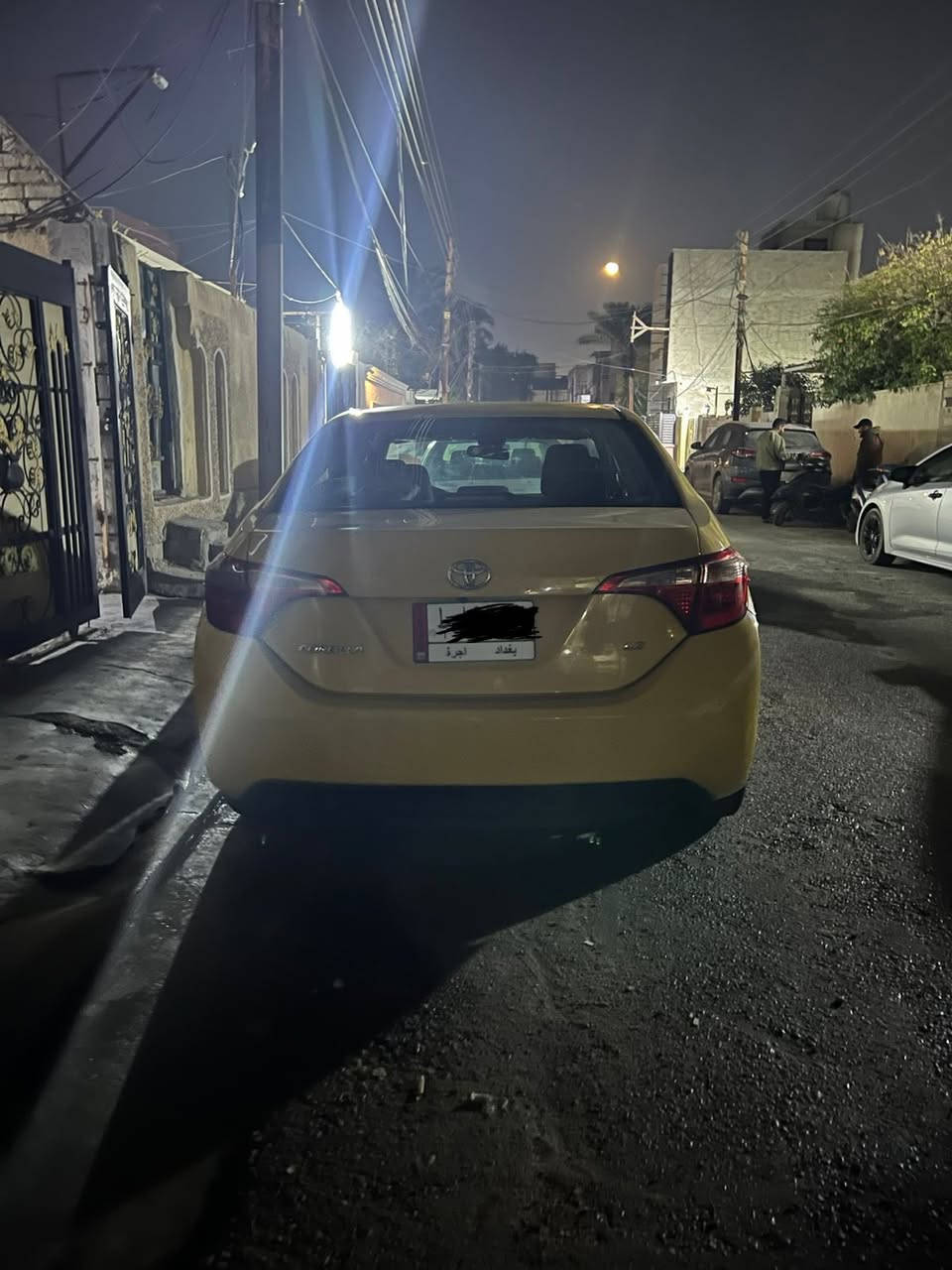 سلام عليكم 
من رخصت الادمن 
كورلا موديل 2017 مواصفات LE السعر 145$هاتف مكاني بغداد***********
