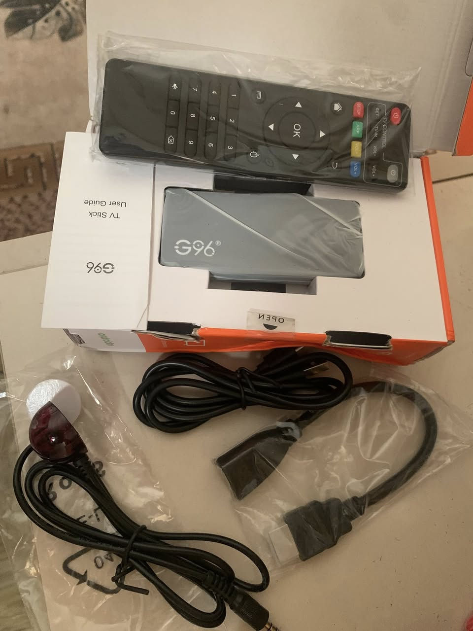 تيفي بوكس سعرة 30
يدعم دقة عاليه 8K Ultra HD
أندرويد 13 سريع وسلس
واي فاي 5G قوي
يشغل يوتيوب، نتفلكس، شاهد وباقي التطبيقات
يدعم Chromecast
مناسب للأفلام، المسلسلات والألعاب
يجي وياه ريموت + كيبل HDMI


**إذا كنت صاحب هذا الإعلان وتريد حذفه لأي سبب، رجاءا أرسل رسالة إلى الدعم الفني**