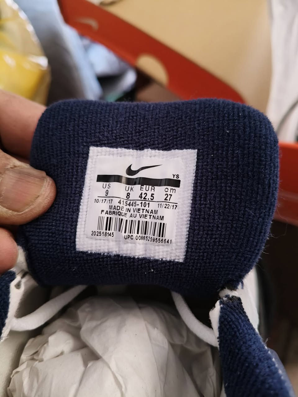 صنع فيتنام قياس 42.5 
25الف


**إذا كنت صاحب هذا الإعلان وتريد حذفه لأي سبب، رجاءا أرسل رسالة إلى الدعم الفني**