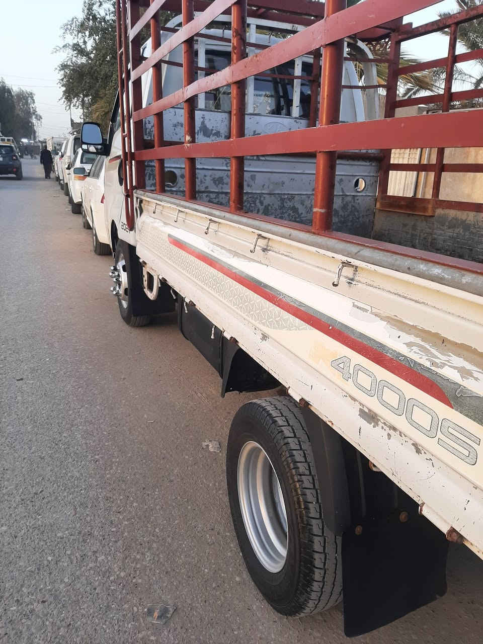 السعر 89 بيع مستعجل كيه فحل 2014 بسمي سنويه٢٨ جديده رقم قادسية تحول مباشر بسمي كير ومكينه وتخم تاير كفاله شاصي ورقم شاصي مكفول محجر تسكام سياره جاهز لشغل بلعافيه عل ياخذه 
مكان دوانيه ***********
