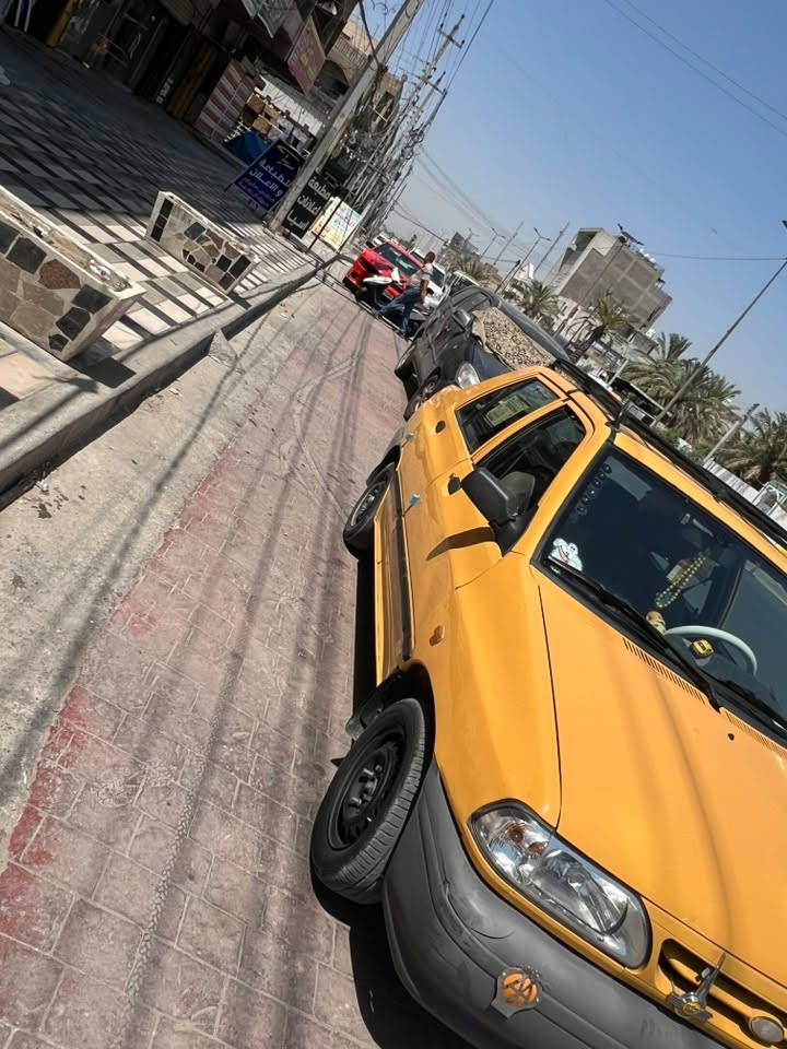 سلام عليكم سايبا ١٥ للبيع سياره بأسمي كير مكينه مكفول تبريد بارد مكاني بغداد الشعب السعر ٣٨ وبيها مجال ***********
