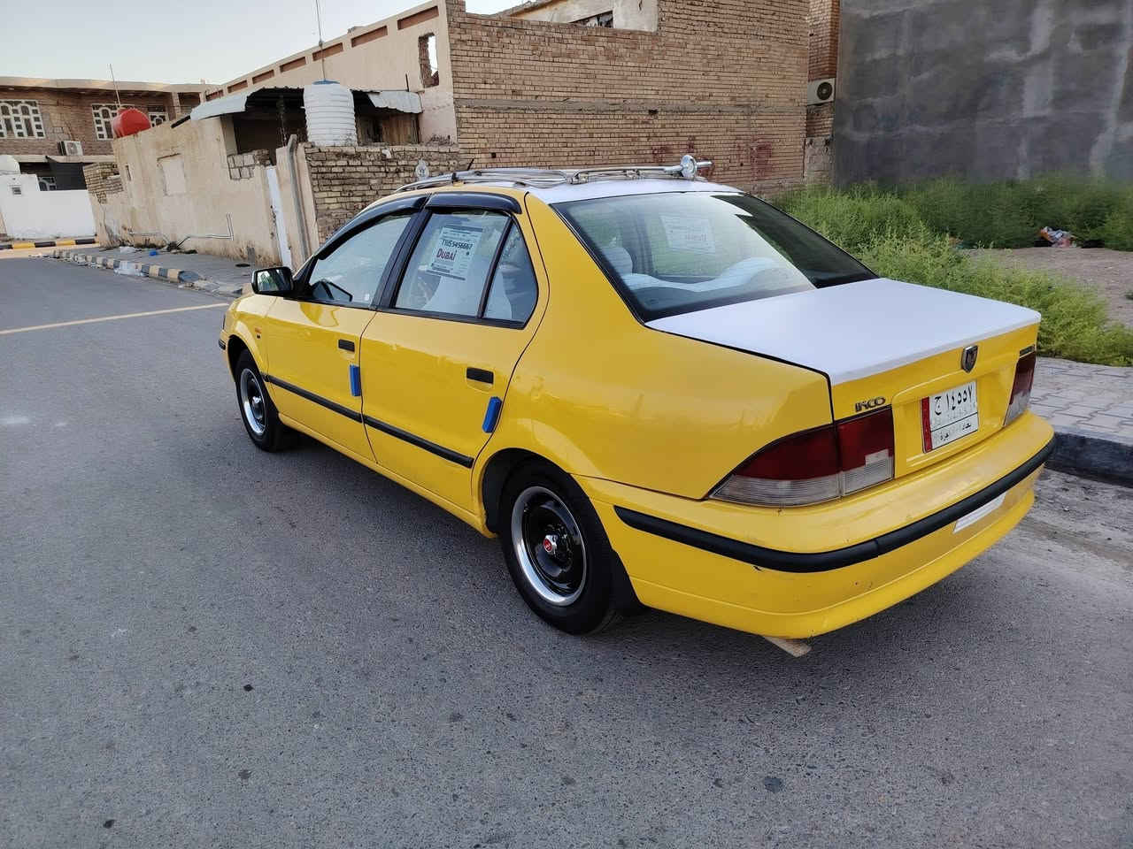سمند موديل ٩ رقم بغداد تحويل مباشر سنويه ل٢٨ تخم تاير حداديه جديده تبريد ثلج سياره نظيفه مال جناي مابيه لاصبغ ولاضربه مكينه وكير خير من الله لاتبخير ولاتنقيص العنوان واسط للتواصل ***********
