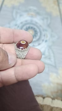 خاتم سليماني • أحمر • مراوس