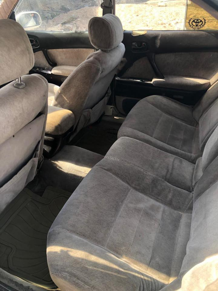 كراون بطه متصل  بيع او مراوس لون ابيض مشروع وطني شرط تحويل ثاني  يوم المكينه  6سلندرVVT-i موديل 1994سياره خير من الله كهربائيات  شغاله تبريد شغال السعر 52 ورقه قابل للتفاوض رقمي ***********
