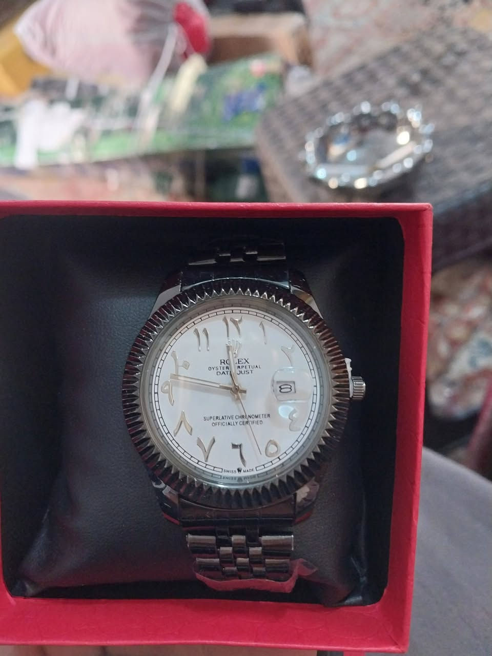 اجمل ساعات رولكس مال امزون
سعر القطعه 40الف


**إذا كنت صاحب هذا الإعلان وتريد حذفه لأي سبب، رجاءا أرسل رسالة إلى الدعم الفني**