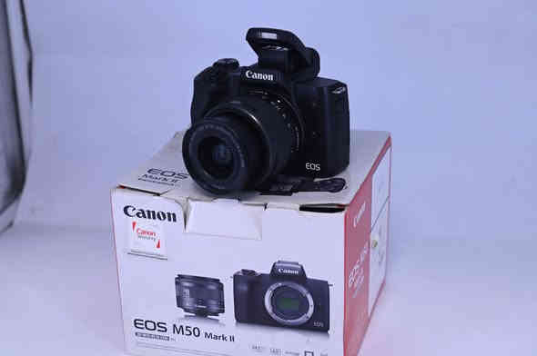 كأمره كانون  (💣👉m50 Mark 2💣) نضافه 99/100 كامل ملحقات 
1- رام 32✅
2- كورتون✅
3- حزام كتف✅
4- شاحنه اصليه ✅
5 بطاريه اصليه ✅ 
6- توصاله نقل صور  ✅
يوجد توصيل كل العراق 
 ***********
