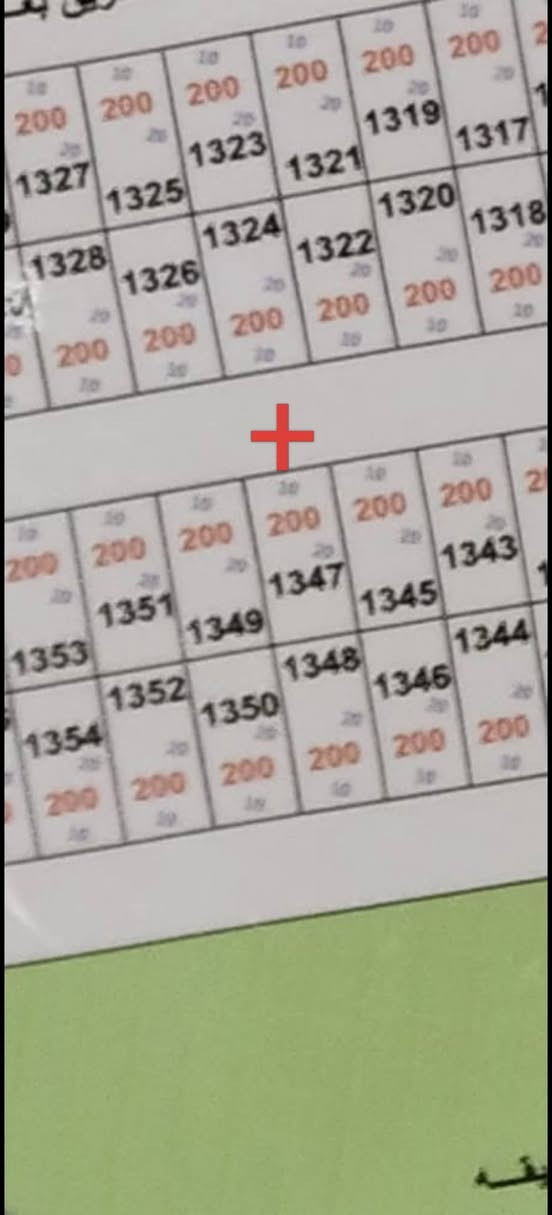 ياالله
قطعه ( 200 ) متر  أم هليل الرابعه 
رقم القطعة ( 1347 )  سند بااسمي  
السعر  22 مليون

***********
