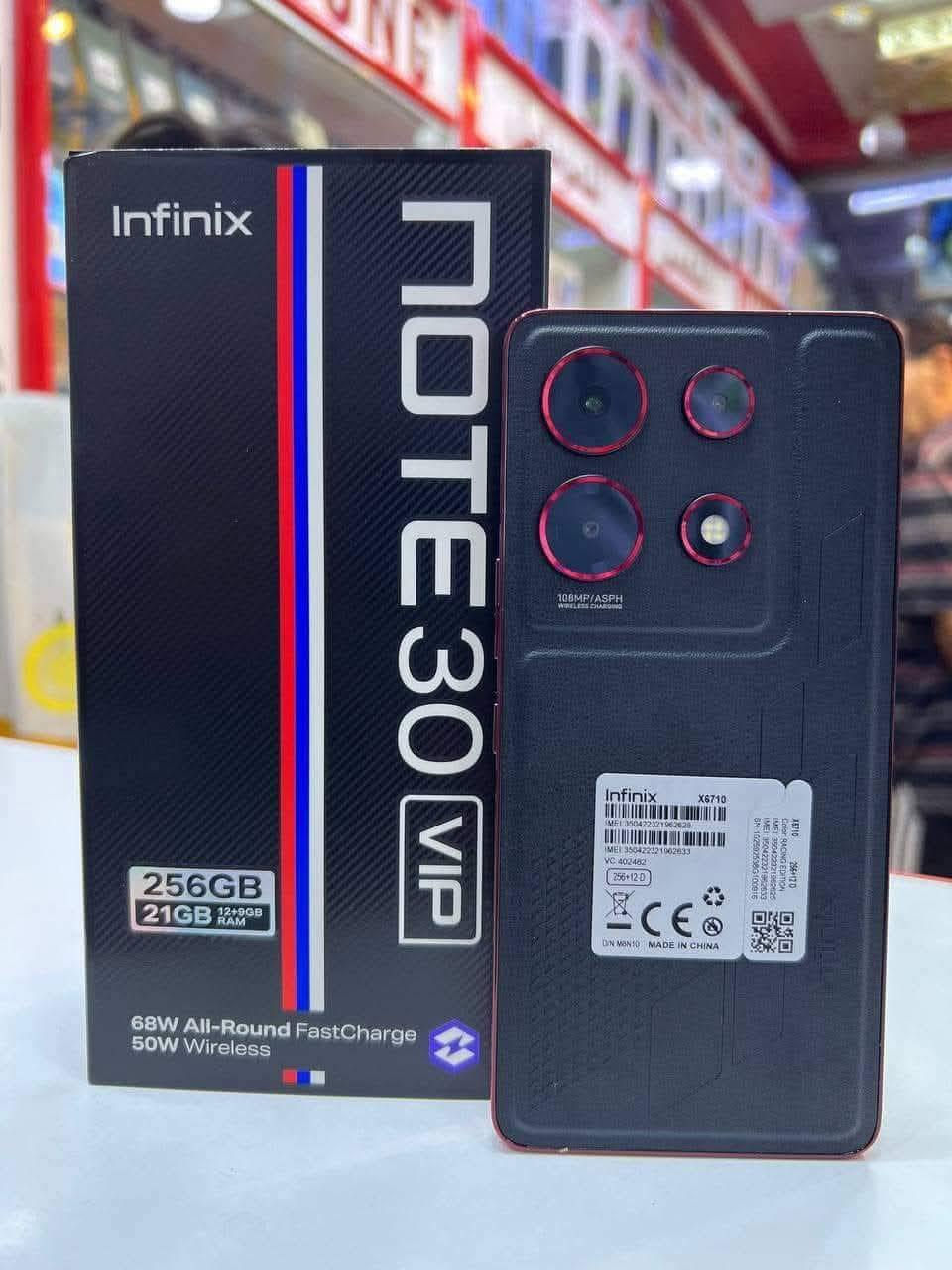 جهاز انفنكس نوت 30vip ابو ثلث خطوط نسخه بي ام دبليو لون اسود احمر
جهاز بطاريته 500
ذاكره 256 كيكه بايت شاشة 120فريم
معالج 8050 رام24
شحن سريع 68واط
كامرات خلفيه 180ميكه بكسل
مستشعر ماكرو 2mp
سيلفي 32ميكه بكسل 
شاشة فول HD
جهاز نظيف مابي اي عيب
بدون ملحقات حبايب 
مكاني نجف قريه الغديرسعر 220قفل حبايب


**إذا كنت صاحب هذا الإعلان وتريد حذفه لأي سبب، رجاءا أرسل رسالة إلى الدعم الفني**