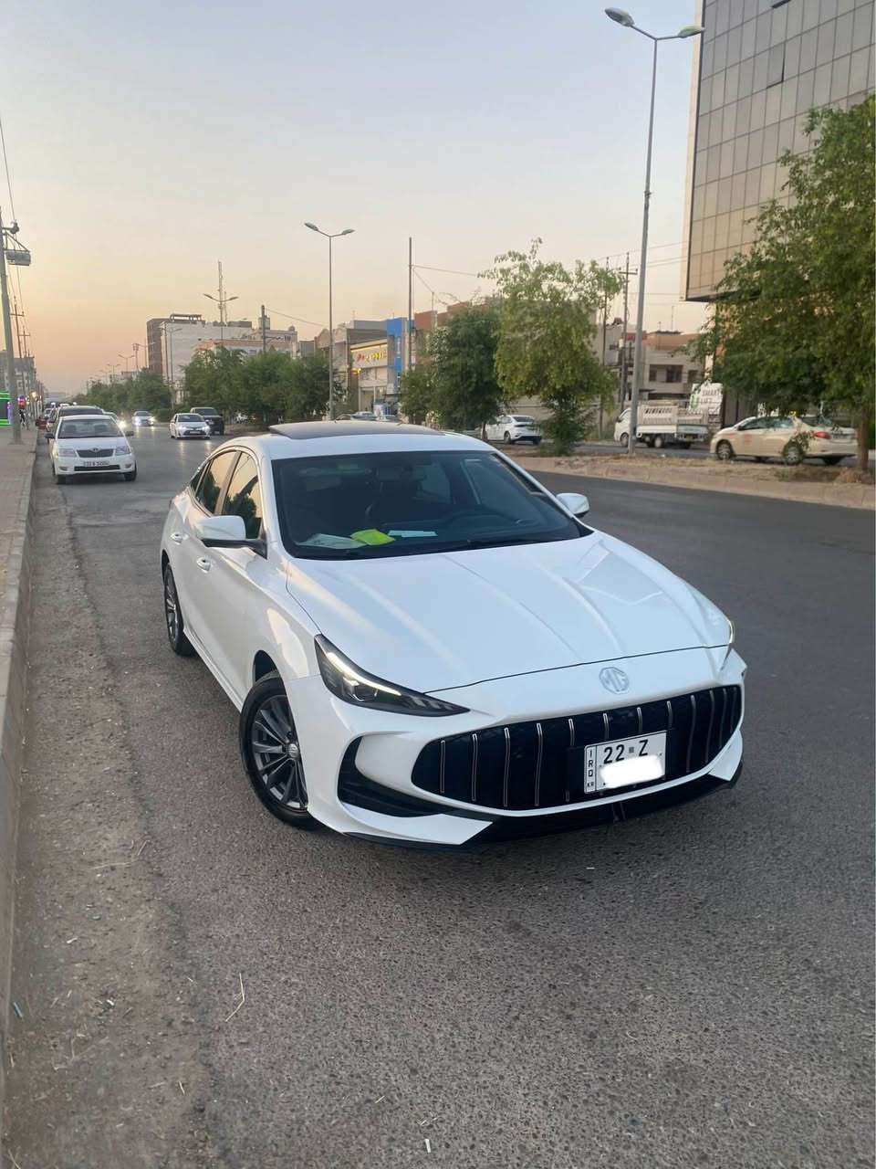 MG.      GT.      2025. 
سةيارةكة هيج هيجي نيية سبووغ تةعديل تةزرة قوپو شوخت بةشةرت فوول فوول مواسةفات سلايت بةسمة ٤كاميرة لايتو بةگلايت ليد شاشة ئةكتيڤو چوار زمان كوشن جلد رةشو سور دووبةسمةي بيلادي لةگةلة بةرمةجةي ديلكوي بوكراوة  رةقةموو سةنةووي فةعس هةزة نويية بو زانياري زياتر بيوةندي بكة بة ***********واتساپ أربيل, العراق
