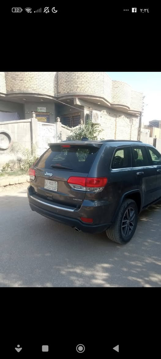 اخوان السلام عليكم جيب كراند شيروكي ليمتد موديل 2017 وارد امريكي الصبغ مثل ما موضح  بالصور اير باك دركه ودشبول مرجع سستم اريد اراوس اب او بامه الخاص مفتوح او اتصل على الرقم ***********
