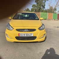 السلام وعليكم للبيع هونداي اكسنت موديل ٢٠١٣ رقم بغداد انكليزي باسمي مص...