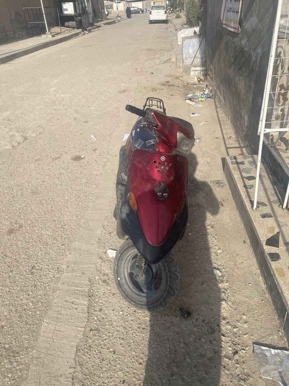 دراجة تسع زروف ياماها سلف هندر كهربائيات كله شغال السعر ٤٠٠ الف *********** واتساب
