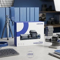 كاميرا السيارة الذكية AZDOME M550 MAX لقيادة آمنة وتوثيق احترافي لكل ل...