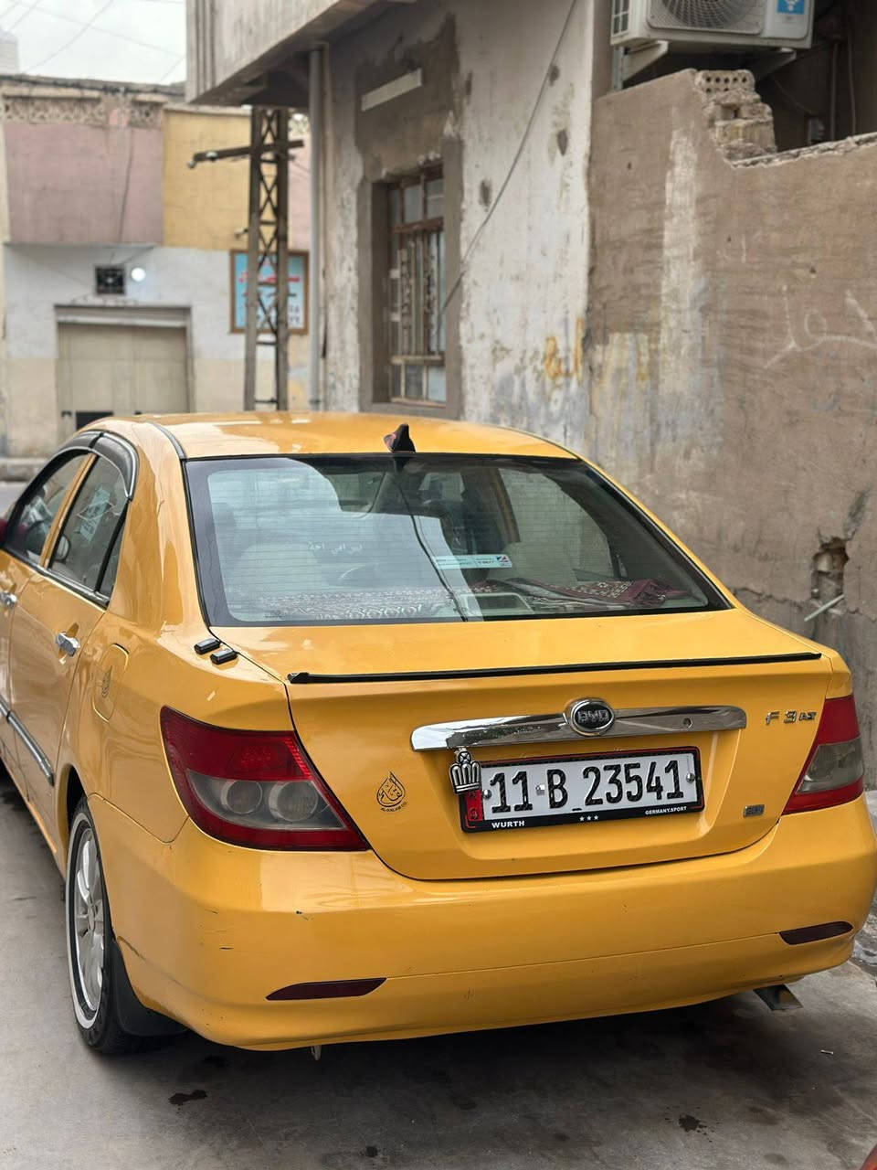 السلام عليكم شباب بي واي دي F3موديل 2011السياره محور كير ومحرك كورله كير اوتوماتيك مصفره هيئة وغرامات ارقام انكليزي تحويل مباشر السعر 50وبيها مجال مكان السياره الفلوجه رقم الهاتف ***********
***********
