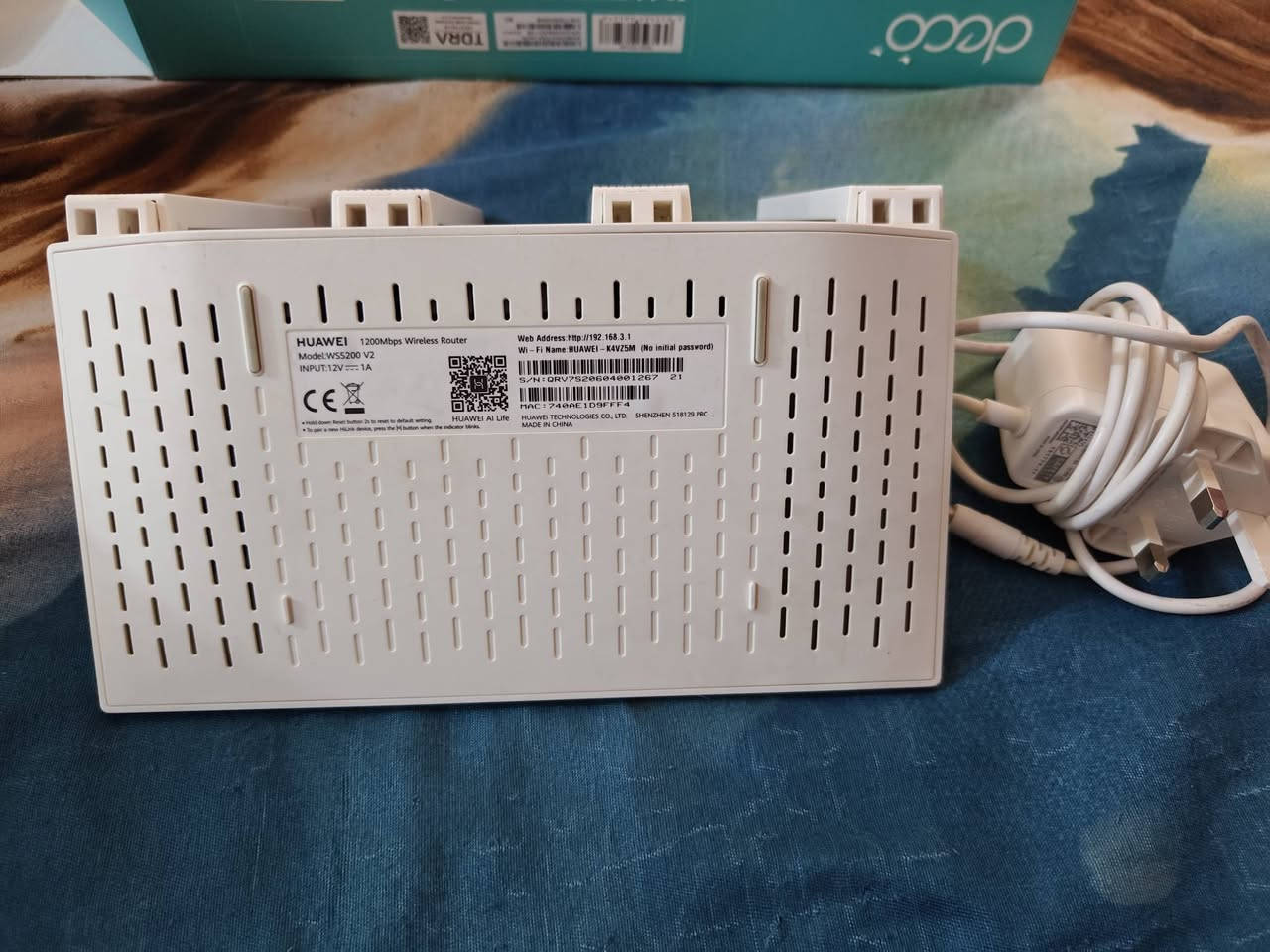 راوتر هواوي نظافه 100يدعم شبكه 5gاو شبكة2.4gانترنت مستقر على الكيبل الضوئي نظام عربي سهل التحكم مكان كربلاء


**إذا كنت صاحب هذا الإعلان وتريد حذفه لأي سبب، رجاءا أرسل رسالة إلى الدعم الفني**