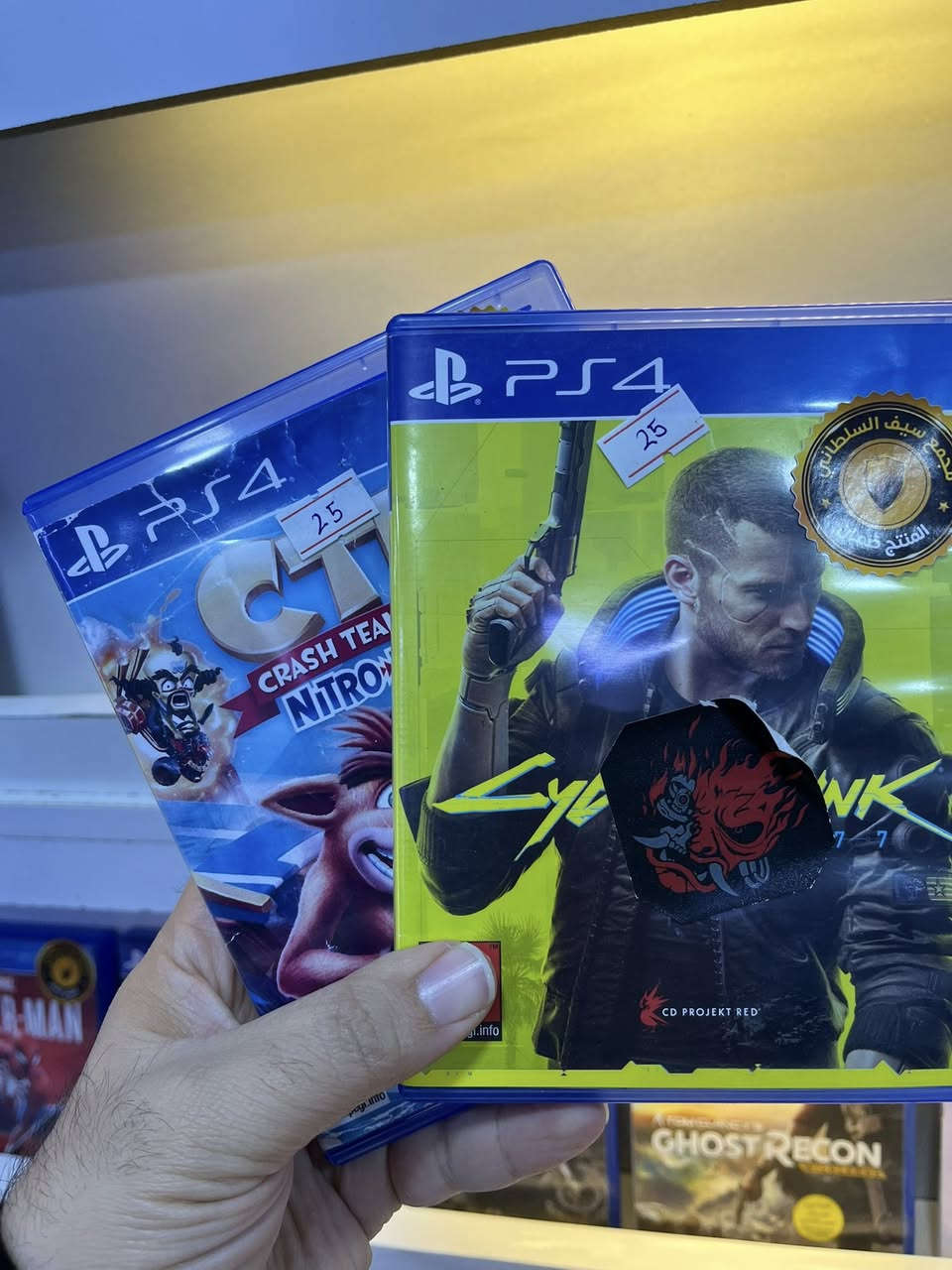 اقراص ps4 مستخدم نظافه 100
بابل محاويل حي 17 
توصيل موجود لكل العراق 
***********
