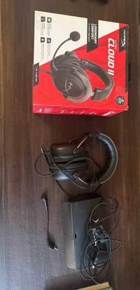 مايك HyperX QuadCast • سماعة HyperX Cloud 2 • حي الجامعة