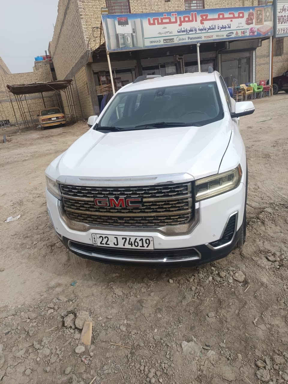 جمسي اكاديا ٦ سلندر
موديل ٢١ مواصفات slt رقم شمالي باسمي 

رادار امامي وجانبي كشن تدفئة كهربائي تحديد مسار مثبت سرعة كشنات جلد سياحي ٧ راكب بصمة جنطة كهرباء ماشية ٧٥ مايل 
السعر 215 وبيه مجال 

صور حادث مرفقه وبيه حادث بالعراق هم ناشره

للستفسار

*********** 

مكان السياره ذي قار سوق الشيوخ
