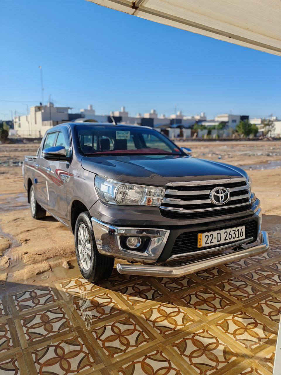 TOYOTA 
للبيع هايلوكس 
مديل: 2022 ناصي
الضربه باب وجاملغ فقط
السعر: 245وبيهة مجال حك الجيه
للتواصل: *********** واتساب
