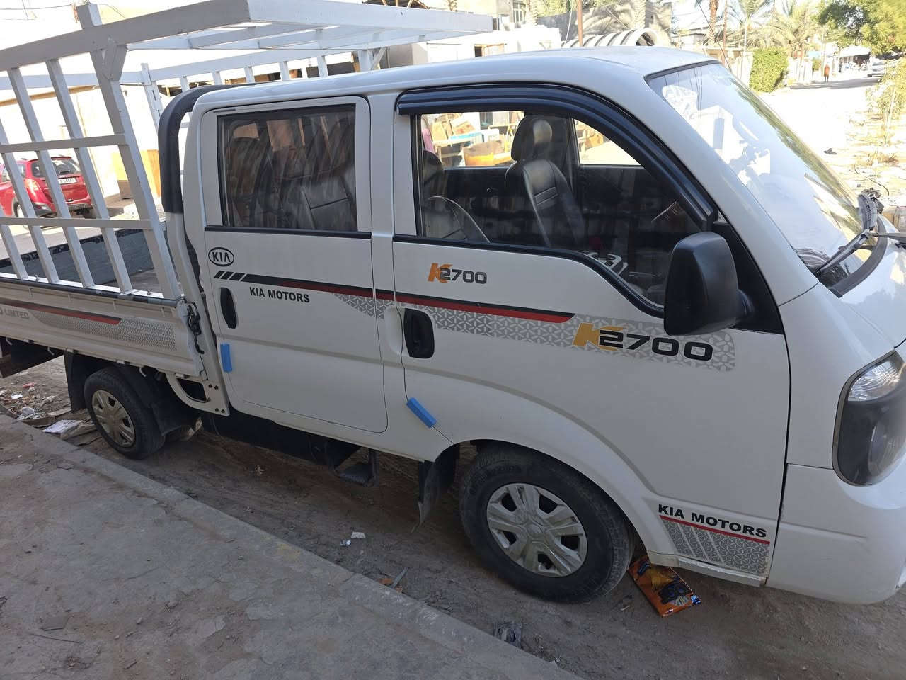 كيا دبل قماره للبيع موديل 17رقم كربلاء دولي مدفوعه الضريبه للسبعه وعشرين صاحبها بكربلاء يريد تحويل مباشر  سياره جاهزه من فضل ربي العالمين سبحانه مكينه وكير واكسل تبريد كوله تمام والسونارموضح بالصورمكان السياره كربلاء السعرب139هاتف ***********
