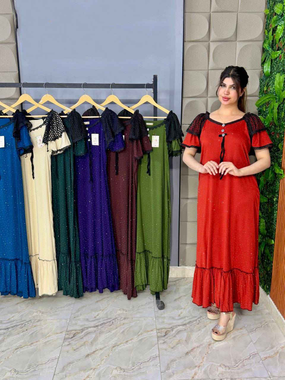 دشداشه نسائي 
القماش كشمير مطاط اصلي 
طول الدشداشة 90 سم

القياس فري سايز يلبس لحد وزن ٩٠ كيلو

سعر المفرد 20 الف
سعر الدرزن 140 الف

يوجد توصيل جميع المحافظات


**إذا كنت صاحب هذا الإعلان وتريد حذفه لأي سبب، رجاءا أرسل رسالة إلى الدعم الفني**