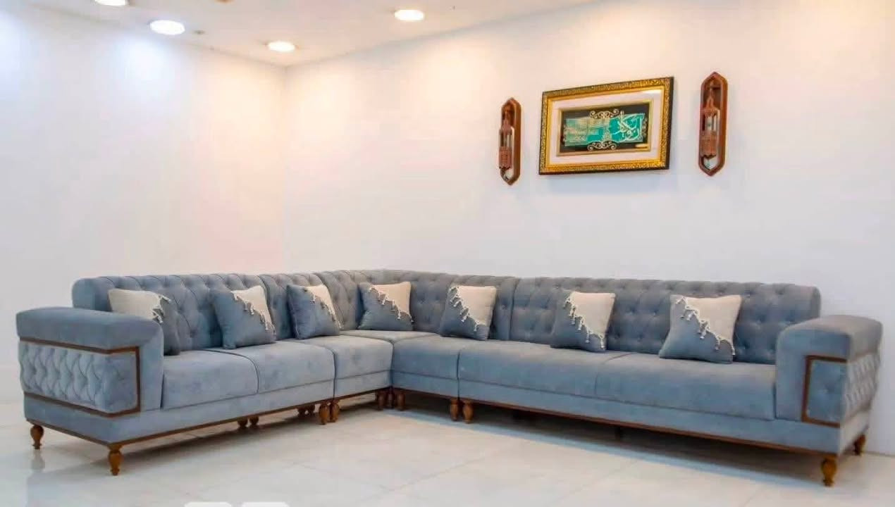 #عملنا #فقط  #درجةأولى
يوجد لدينا كافة انواع التخم والديوان التفصال ضمان خمس سنوات مصنوع من أفضل واجود أنواع الخشب الروسي والقماش تركي درجة أولى والاسفنج مميز أول ارتفاع ١٢ سم والبلايود أبو ١٨ والارجل حسب الطلب مع هدية كوشات 
هـ *********** 
#عملنا فقط درجة أولى
