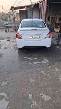 نيسان سني هندي بليته زركه  موديل 22 ماشيه 126 الف رقم اربيل الجديد هزة...