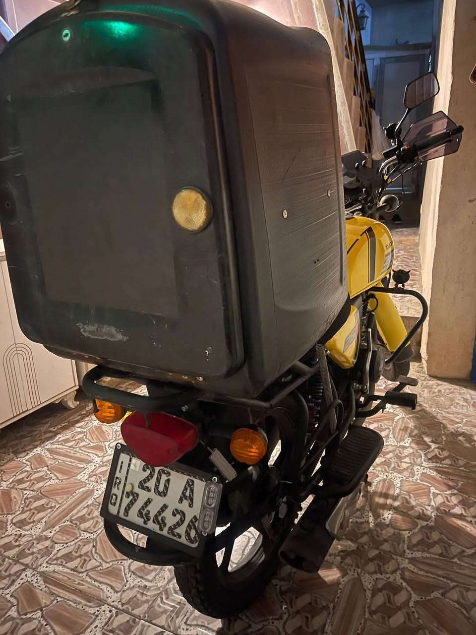 دايون موديل 2023 مرقم ديالى مشروع وطني شرط الدراجه لوك نضيفه محرك شرط الفحص ما مفتوح ترايك لبغداد دراجه حلوة وكاعدة عنوان كركوك شارع قدس رقمي ***********.  الشراي يخابر ويدلل السعر 2300 مليونين و300
