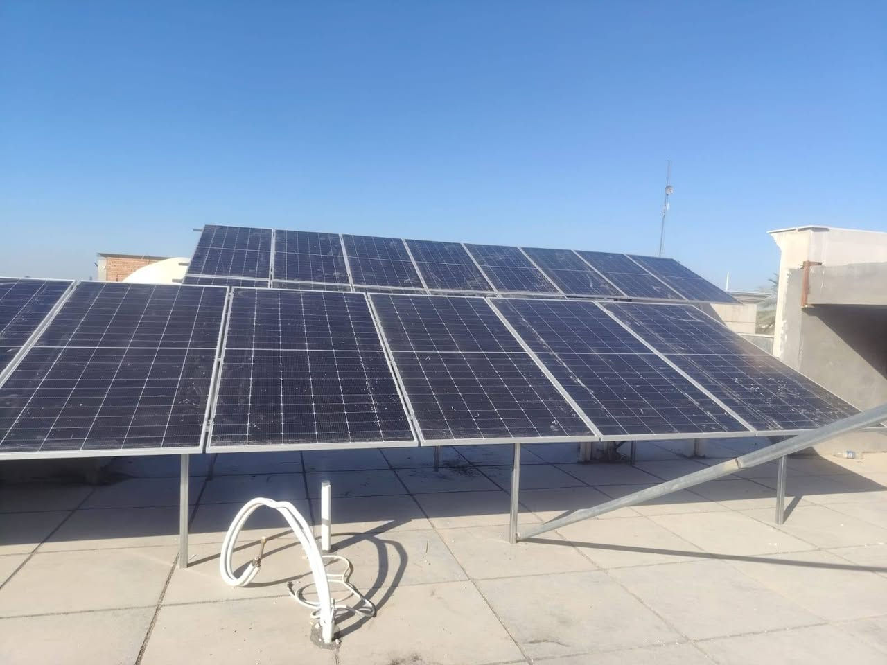 مستعدون لنصب منظومات الطاقة الشمسيه بكافة أنواعها
كادر متخصص بنصب الهياكل والانفيرتر والبطاريات  التواصل  على الرقم ***********. واتس اب  بأدارة المهندس ابو حالوب البابلي @
