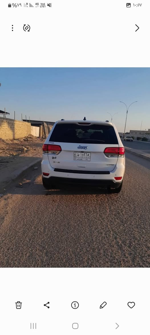 السلام عليكم بيع مستعجل جيب لاريدو مديل ١٧ بغداد محرك ٣٦٠٠المحرك مكسور اذراع بل مكينه ما اعرف ظاغطه ظاربه ومتفلشه  ابيع عل وظعه حداديه جديده باتري جديد نوزل بلك مجول تايرات جدد ماناقصه شي معوقين وصارت حره مكان السياره ميسان السعر ١٧٠ بيه مجال  ***********
