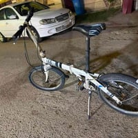 السلام وعليكم عندي بايسكل ياباني  ابو طباكه لي موضح بل صوره سعر 80بي م...