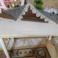 ميز طعام • كراسي ٤ • عاج قوي