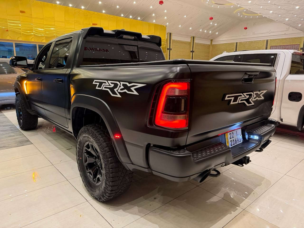 MARHABA CARS ERBIL
——————————
BRAND : RAM 1500
CLASS : TRX 
ENGINE : V8 - 6.2L SUPERCHARGED - 4x4
STATUE : CLEAN TITLE كلين تايتل
YEAR : 2023
PRICE : $$
COUNTER : 31,000 MILE
IMPORTING : وارد كندى
ADRESS : Erbil , أربيل شارع ١٠٠م صف دائرة گمرگ
FOR IFORMATION CALL US :
MARHABA CARS 
 📞 : ***********
