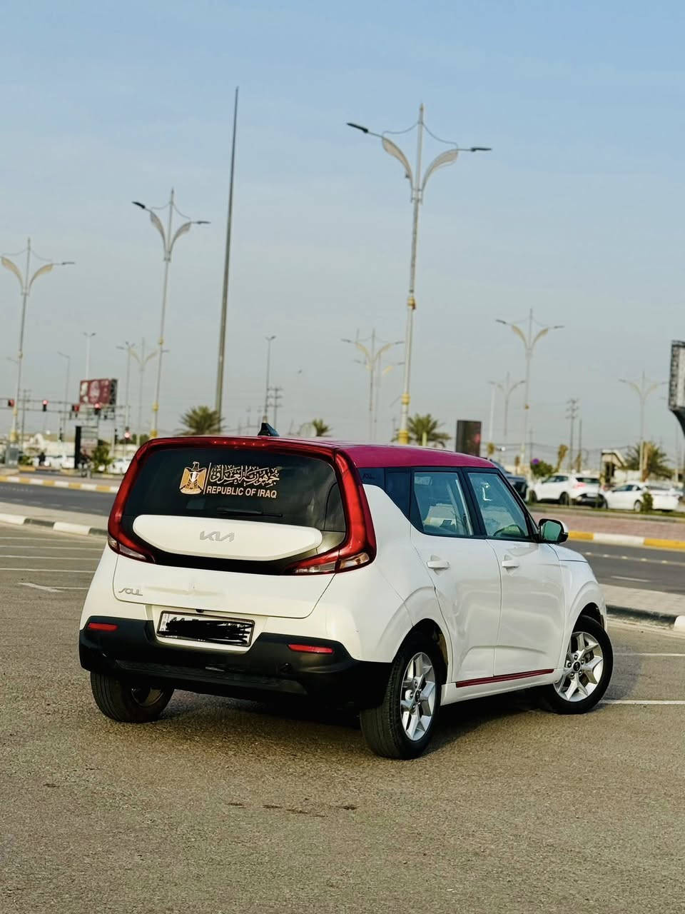 كيا صول موديل 2022 تو كلر وارد امريكي حادثها بابين جهة العبري وشويه من التكمه ماشيه 65 الف كيلو حداديه مكينه كير تبريد كفاله مكينه 2000 دوش سياره خير من الله ما ناقصه شي 
رقم بغداد أنكليزي بأسمي تحويل مباشر مكاني كربلاء المقدسة
السعر 120 وبيها مجال بسيط 

***********
