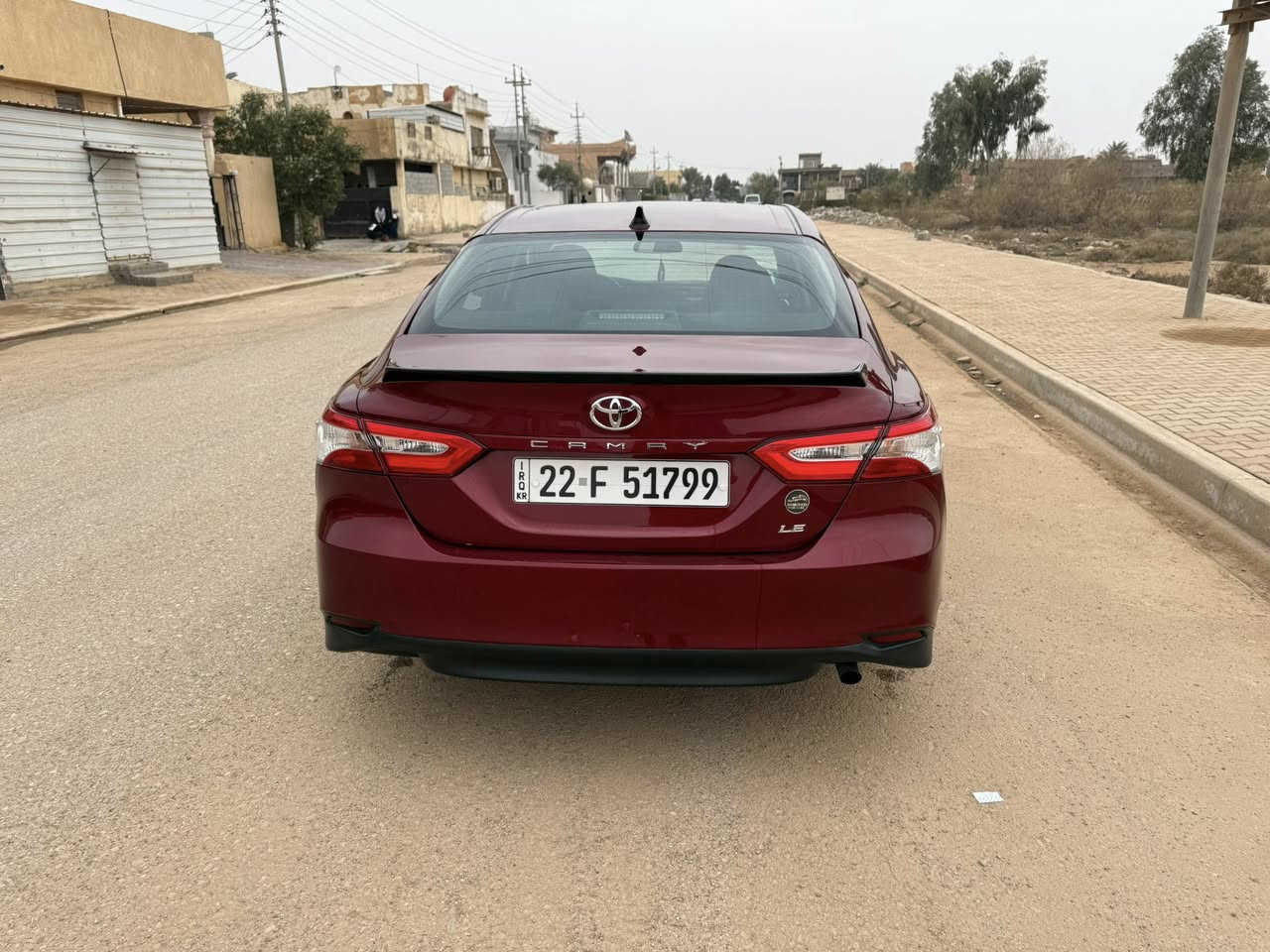 السلام عليكم كامري 2018 لون ماروني ضرر دعاميه اماميه فقط صور الضرر والسونار مرفق بلمنشور السياره جديده جدا ماشيه 100 الف ميل رادار حجر كله موجود السعر 175 وبيها مجال مكان السياره ديالى المقداديه ***********

