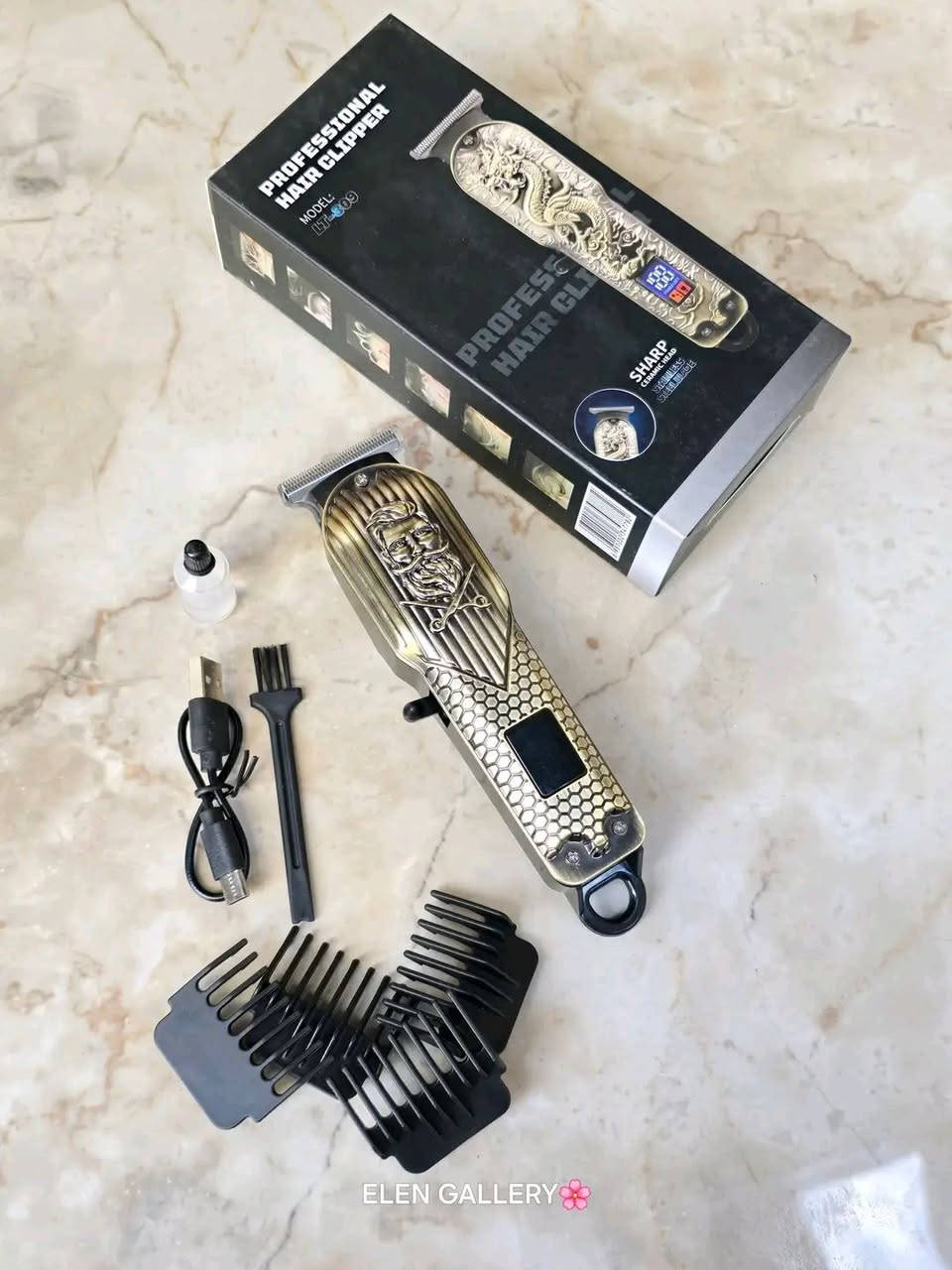 مو كل مرة تشتري ألك ..
شي مرة تعاي خديله هدية بفلوسه🤭🤣 
ماكينة حلاقة رجالي ثقيلة😍
وبس ب 12 الف ..
بيجي معها كل غراضها الموضحين بالصورة
تحتوي على شاشة LED تعرض مستوى البطارية🔋
تتميز الماكينة برأس سيراميك حاد وشفرة من الفولاذ المقاوم للصدأ


**إذا كنت صاحب هذا الإعلان وتريد حذفه لأي سبب، رجاءا أرسل رسالة إلى الدعم الفني**