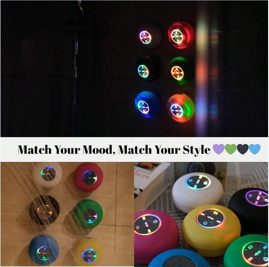 Original Price: $6.4  Now only $3.17
Product Link:
https://lihi.cc/WgTEa

Portable Mini Waterproof Bluetooth Shower Speaker with LED Lights, Suction Cup Wireless Speaker, Built-in Microphone, and Powerful Bass - A great tech gift for your boyfriend/girlfriend, perfect for Valentine's Day!


**إذا كنت صاحب هذا الإعلان وتريد حذفه لأي سبب، رجاءا أرسل رسالة إلى الدعم الفني**