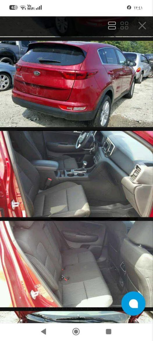 سبورتج 2017 وارد أمريكي 
مكفوله من الصبغ
السعر 146 
ماشيه 88
صور الحادث بالمنشور 
و سونار موجود


**إذا كنت صاحب هذا الإعلان وتريد حذفه لأي سبب، رجاءا أرسل رسالة إلى الدعم الفني**