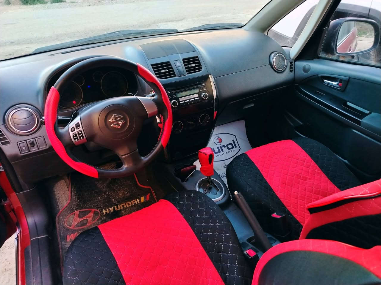 ‏سوزوكي SX4 موديل 2014 ياباني 🇯🇵اصلي
( خليجي )‏ لون احمر🍅 .. رقم بغداد دولي مميز
‏محرك 2000 اقتصادي جدا و دبل كير اوتوماتيك عادي 
تبريد تدفئه جيد .شفتات بالستيرن ، تحكم ستيرن..ABS ..لايت عدسه زنون💡 ..تخم تاير
ويل كب بلادي.. داخل سياره جديد 💯
‏صبغ رش فقط سبب الشخوط 3 قطع فقط عندي سونار
بلكات نوزلات فيت بم مجاول جويتر كله جديد 
دهن الماني اصلي شرط بانزين محسن شرط 💯
بغداد علي الصالح مقابيل مرور الطوبجي
***********...***********
السعر 70 بيها مجال بسيط جدا
