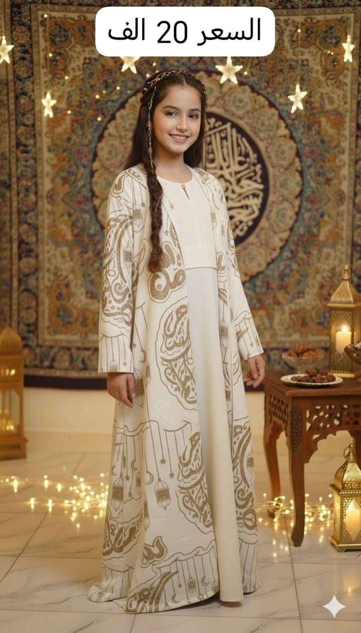 بشت رمضاني قطعتين من عمر 6 سنه الى 15 سنه السعر الدرزن 240 الف تطلع القطعه ب 20 الف الحجز وتساب *********** توصيل بغداد محافظات 5 الف
