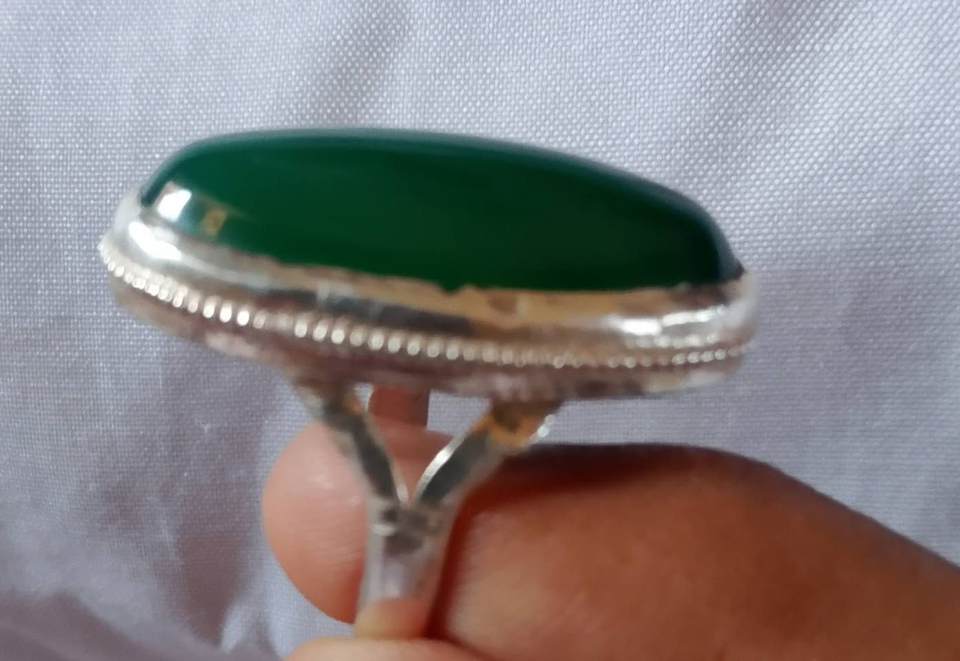 یے دونوں چاندی میں جڑے ہوئے سبز عقیق (پنہ) اور سرخ سفید عقیق مناسب قیمت پر برائے فروخت موجود ہیں


**إذا كنت صاحب هذا الإعلان وتريد حذفه لأي سبب، رجاءا أرسل رسالة إلى الدعم الفني**