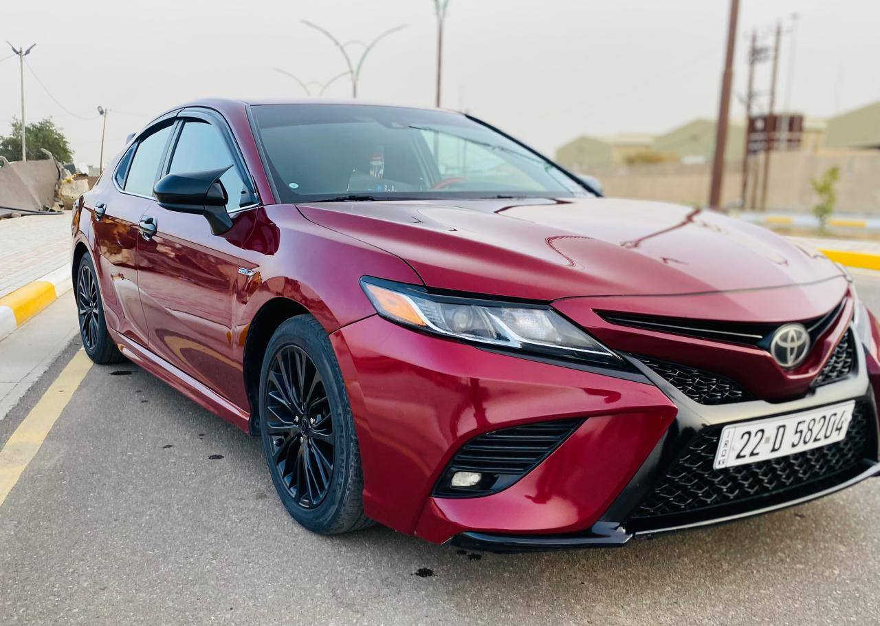 السعر 153 الاستفسار *********** تيوتا كامري2018وارد امريكي بابين جهت السايق والباقي كفاله عامه بجم كبس مواصفات اس فول مواصفات من عده الفتحه ويل كب كروم داخل جلدا كشن كهربائيه لسياره جديده وجاهزه بمعنه الكلمه مال جناي  مكينه وكير حداديه تخم تاير رقم اربيل الدولي السنويه 2029 هزه جديده مكان السياره كربلاء
