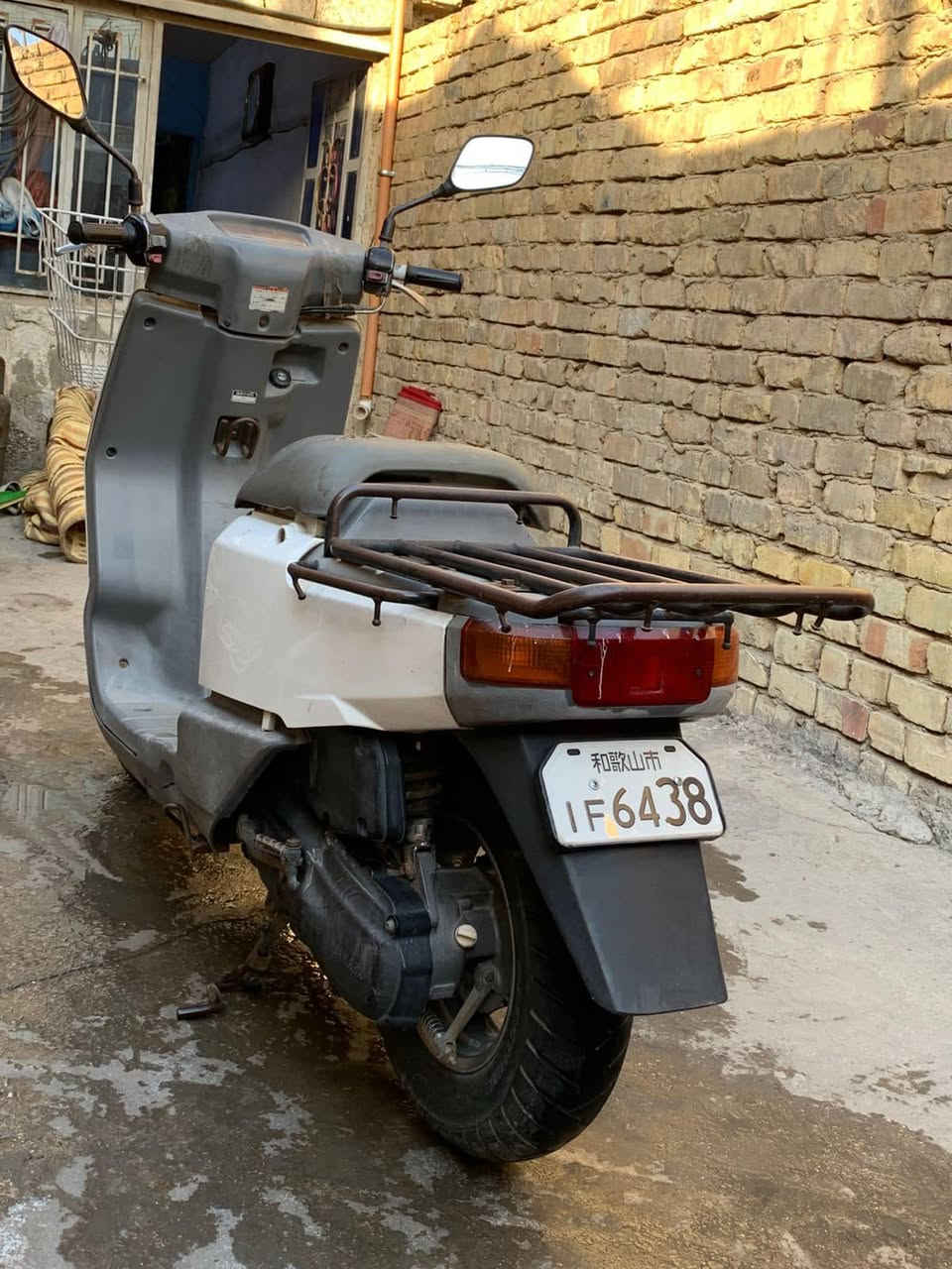 دراجة بيكم نظيفه شغاله  عنوان مدينه الصدر سعر 300 قفل
