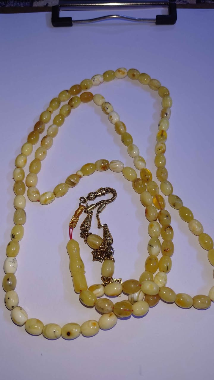 سبحة كهرب أصلي طبيعي كركوشة فضه 101حبه السعر 130الف العنوان بغداد زعفرانية الهاتف *********** بغداد, العراق
